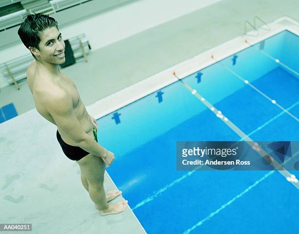 diving - speedo boy stock pictures, royalty-free photos & images