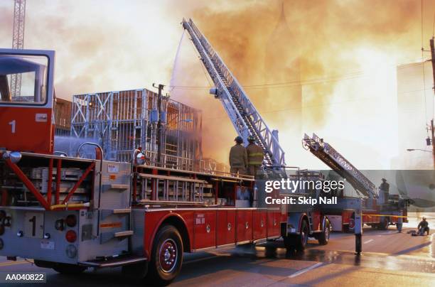 Fire Engine Lager Rear Step 1,553 Fire Engine Ladder Stock Photos, High-Res Pictures, and Images ...