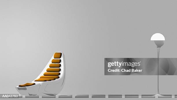 modern chair - isolated colour stock-grafiken, -clipart, -cartoons und -symbole