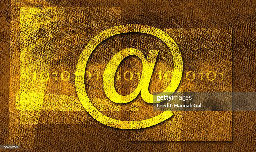 At Sign Encoding At Symbol And Binary Code High-Res Vector Graphic - Getty Images