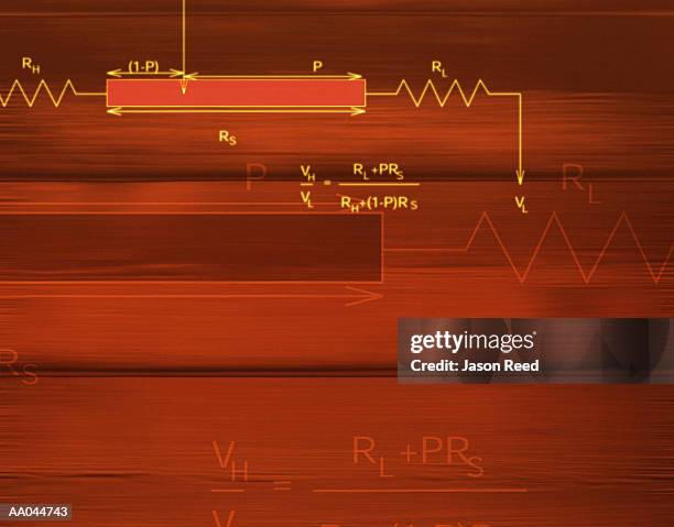 Red Math Formulas No Background Formulas On Red Background High-Res Vector Graphic - Getty Images