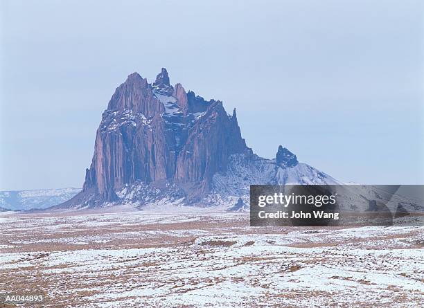 usa, new mexico, shiprock - shiprock fotografías e imágenes de stock