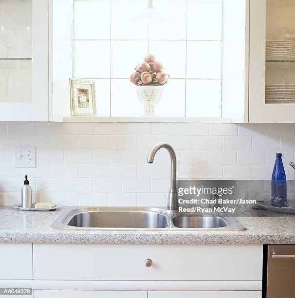 kitchen sink - kitchen sink stock pictures, royalty-free photos & images