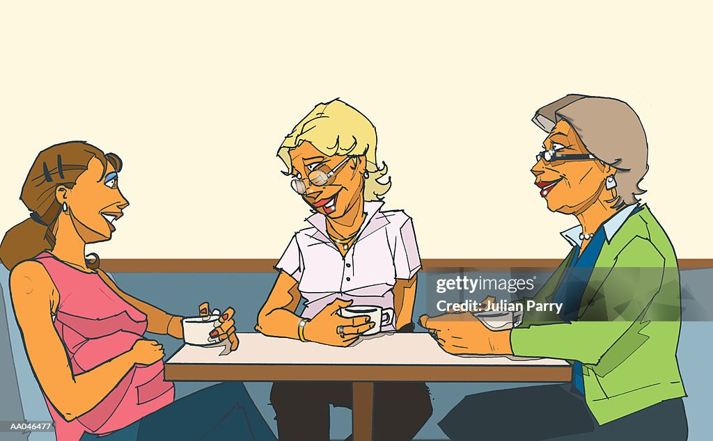 Three Generations of Women