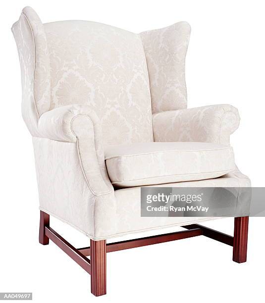 white arm chair - hollister stock pictures, royalty-free photos & images