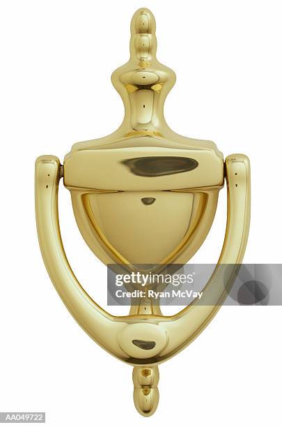 door knocker - door knocker stock pictures, royalty-free photos & images