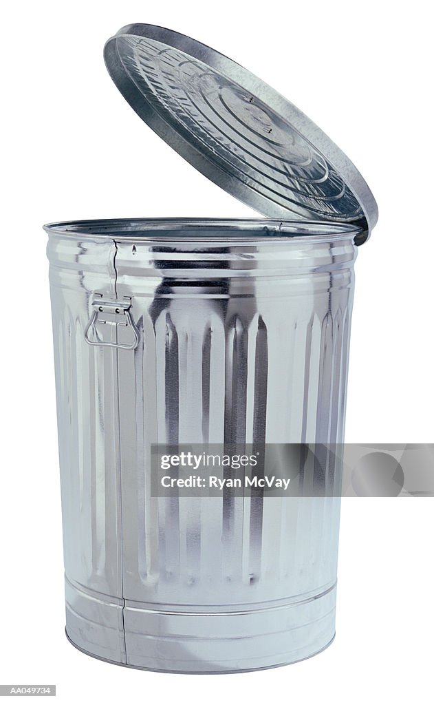 Open Trash Can