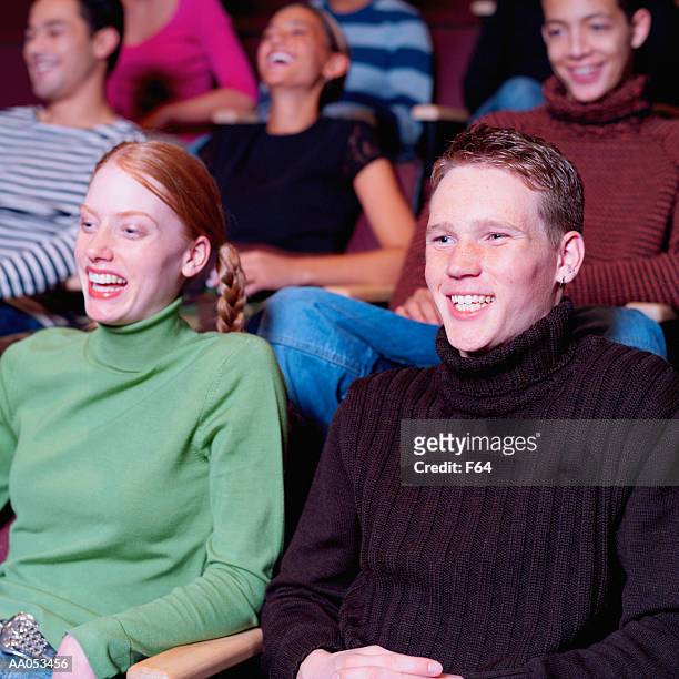 high school students sitting in auditiorium - f 16 stock pictures, royalty-free photos & images