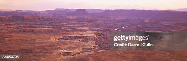 usa, utah, canyonlands national park, green river overlook - green park stock pictures, royalty-free photos & images