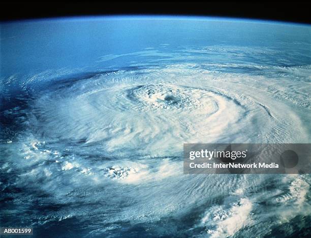 hurricane elena in the gulf of mexico - ciclón fotografías e imágenes de stock