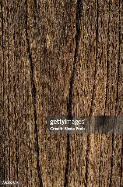 wood grain -- oak with ebony finish - ebony wood stock pictures, royalty-free photos & images