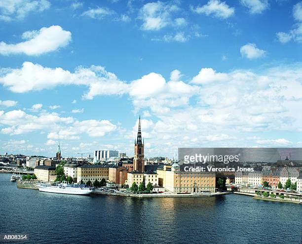 riddarholmen, stockholm, sweden - contea di stoccolma foto e immagini stock