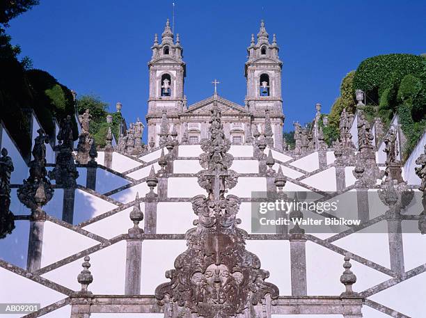 portugal, braga district, braga, bom jesus do monte, exterior - braga district stock-fotos und bilder