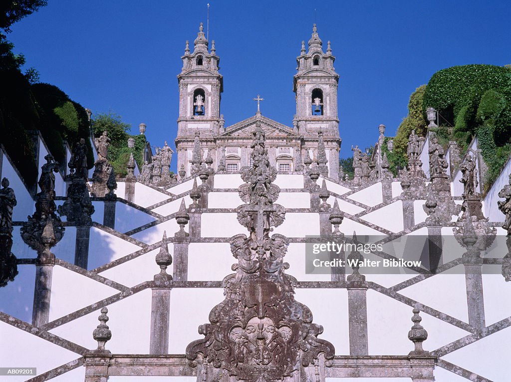 Portugal, Braga District, Braga, Bom Jesus do Monte, exterior