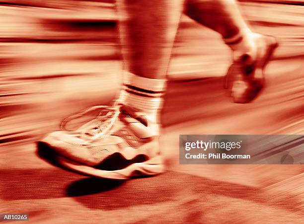 runner (ankles/feet) - phil stock pictures, royalty-free photos & images