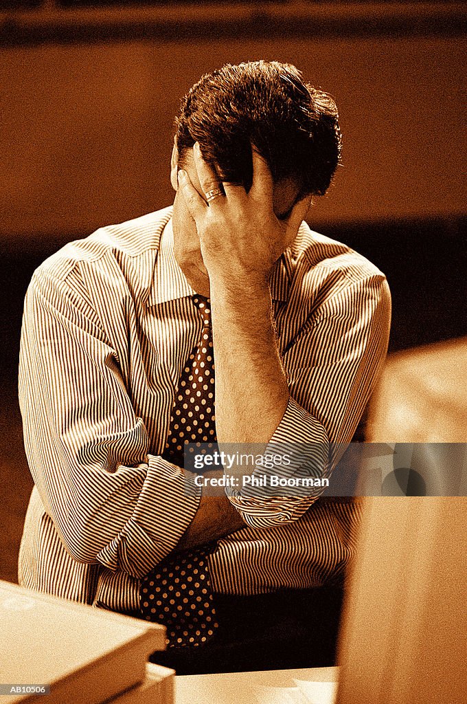 STRESSED BUSINESSMAN