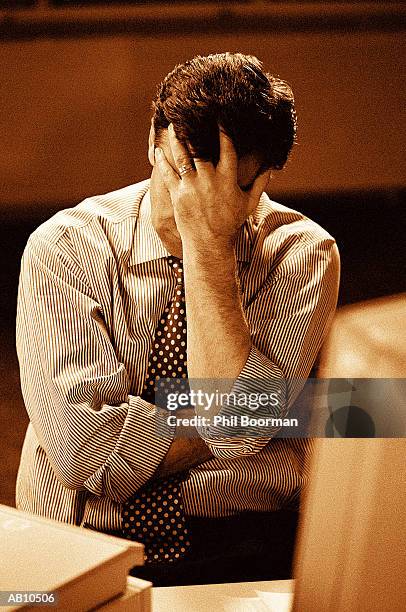 stressed businessman - phil stock pictures, royalty-free photos & images