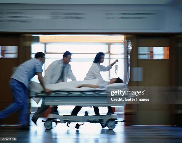 Patient Rushed 685 Blurred Emergency In Hospital Stock Photos, High-Res Pictures, and ...