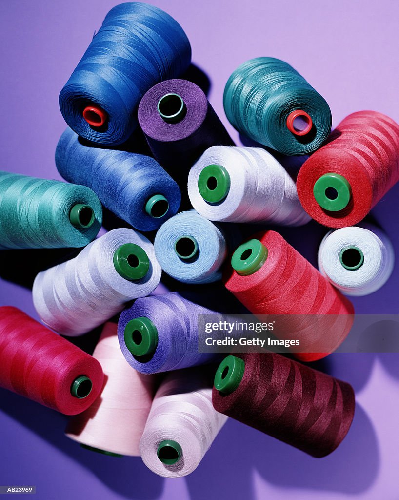 Spools of thread