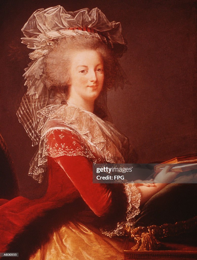 Portrait of Marie Antoinette