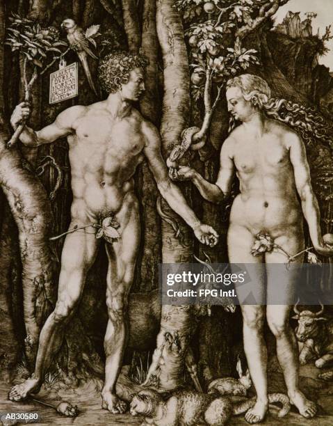 the fall of adam & eve - fpg stock pictures, royalty-free photos & images