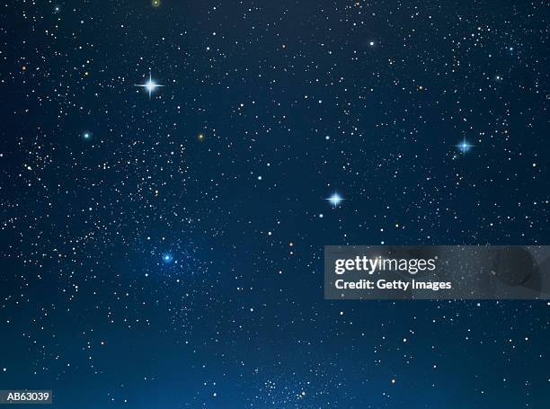 stars - evening stockfoto's en -beelden