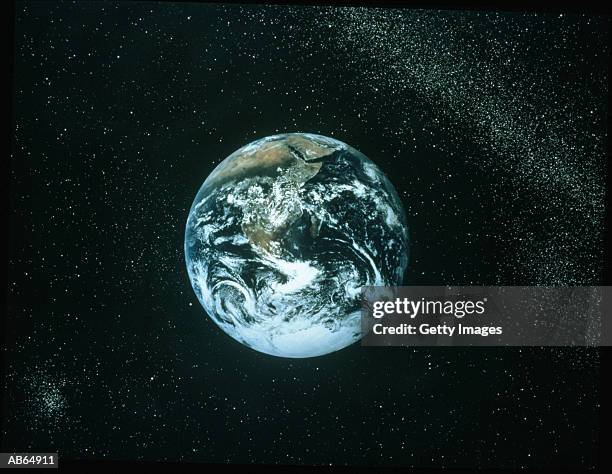 planet earth, view from space - earth space ストックフォトと画像