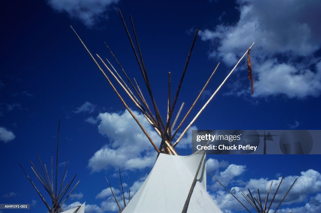Native American tepee (or teepee), Washington, USA