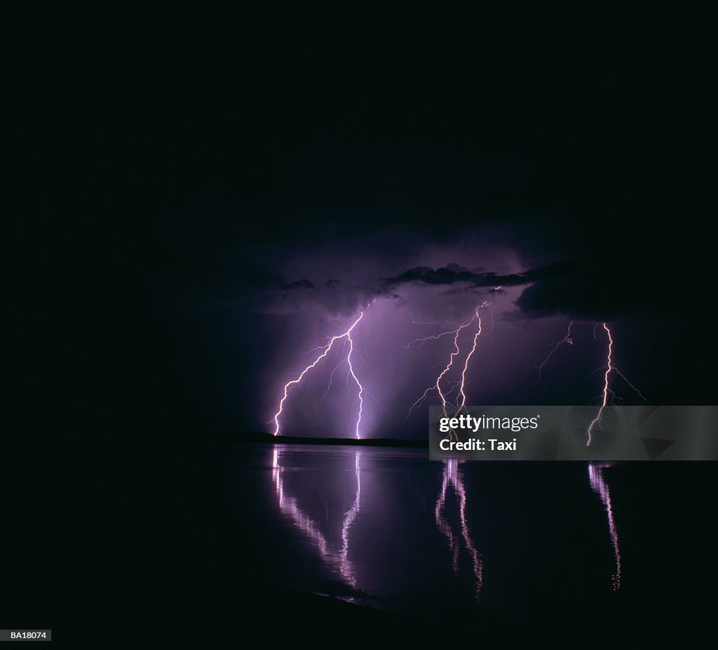Lightning storm