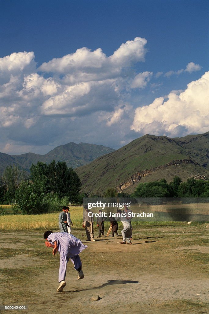 Pakistan, North West Frontier Province, Swat Valley, cricket