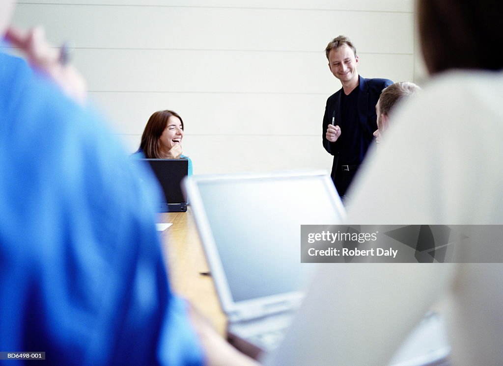 Group of business people in meeting