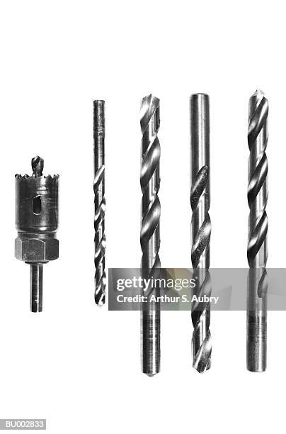 drill bits and chuck - chuck_ stock pictures, royalty-free photos & images