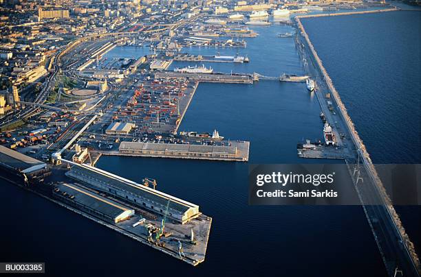 port at marseille - marseille port stock pictures, royalty-free photos & images