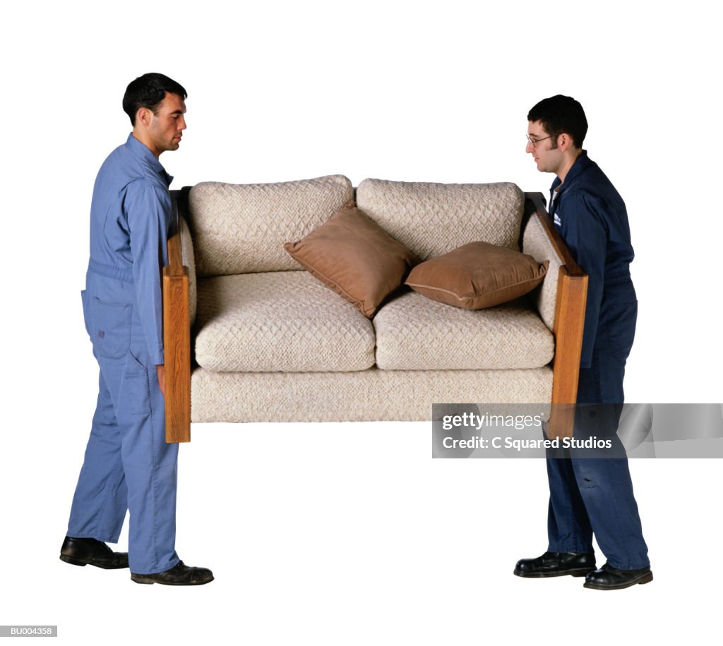 Movers Carrying a Sofa