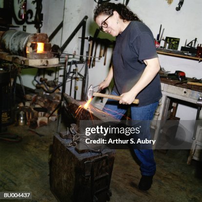 Blacksmith at Work Blacksmith at Work
