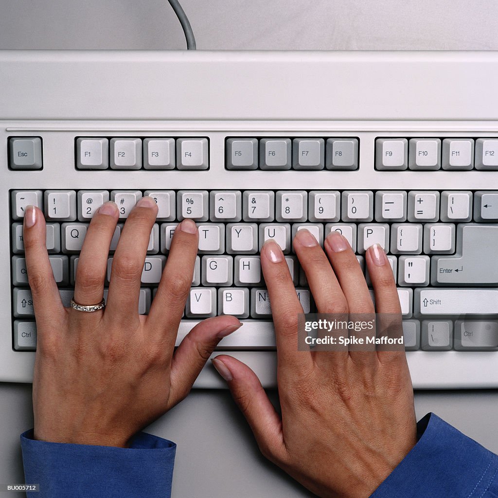 Typing on Computer Keyboard