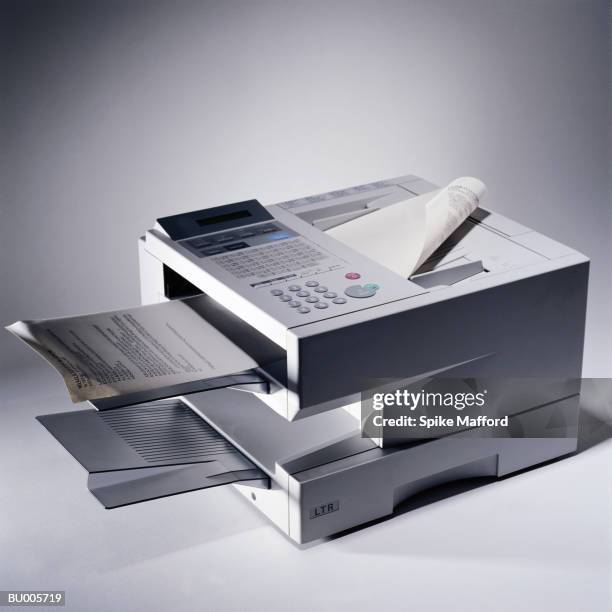 Jpg Image Fax Machine 306 Fax Machine On White Stock Photos, High-Res Pictures, and Images ...