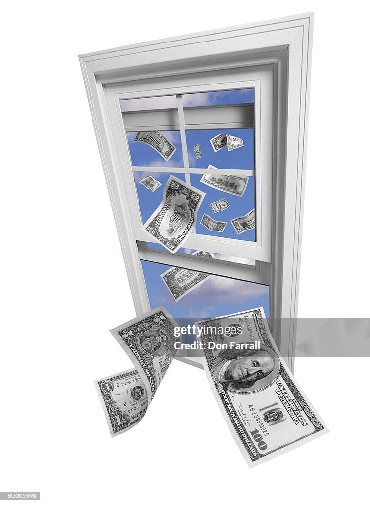 Money Window Visualization Money Out The Window High-Res Stock Photo - Getty Images