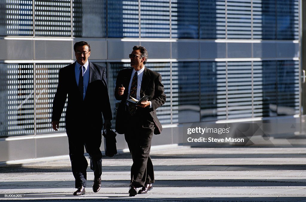 Businessmen Walking