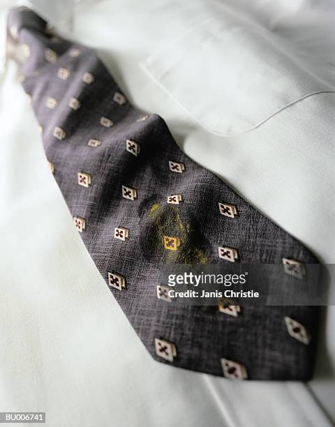 stain on tie - stained shirt stock pictures, royalty-free photos & images