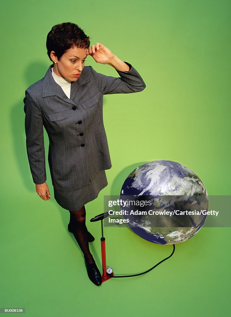 Exhausted Businesswoman