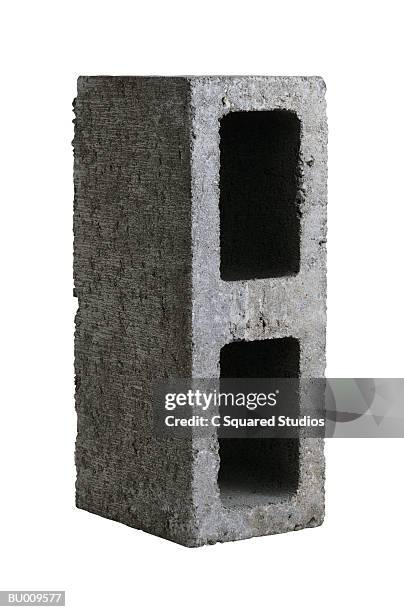 cinder block - blocco di cemento foto e immagini stock