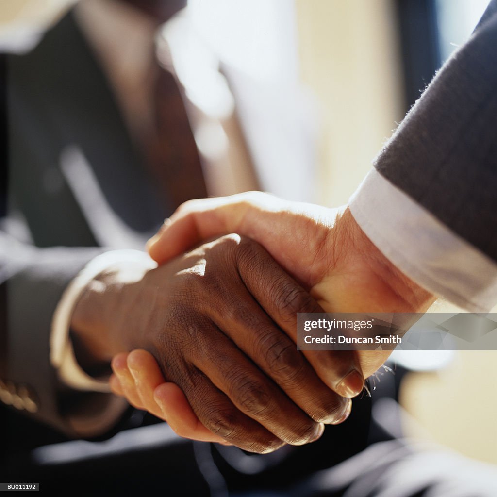 Close-Up of Handshake