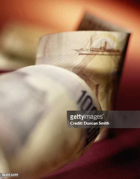 detail of italian lire - italian currency stock pictures, royalty-free photos & images