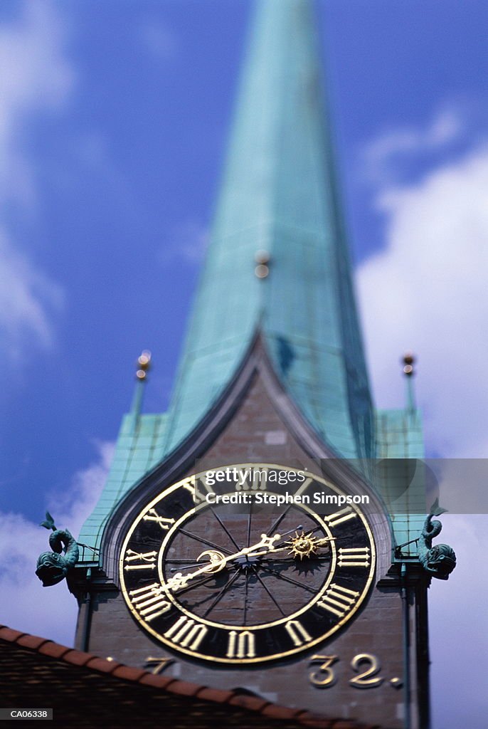 CLOCK TOWER OF FRAUMUNSTER