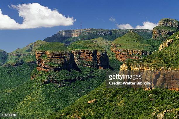 south africa, klein drakensberg, blyde river canyon - klein foto e immagini stock