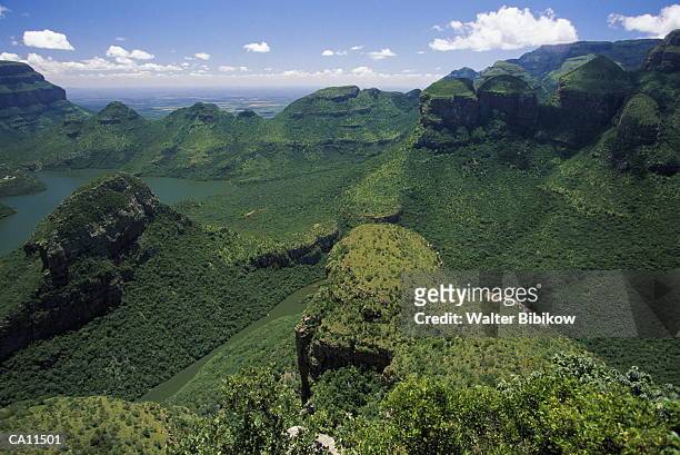 south africa, transvaal, klein drakensberg, blyde river canyon scenic - klein stock pictures, royalty-free photos & images