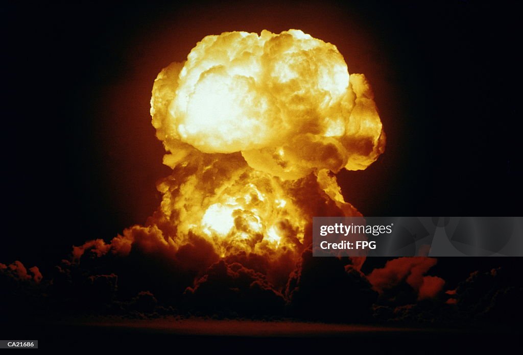 U.S. Navy nuclear test, Bikini Atoll, Marshall Islands
