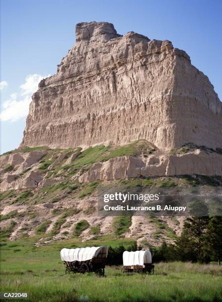 scotts bluff nat'l monument scotts bluff, nebraska - nat 個照片及圖片檔