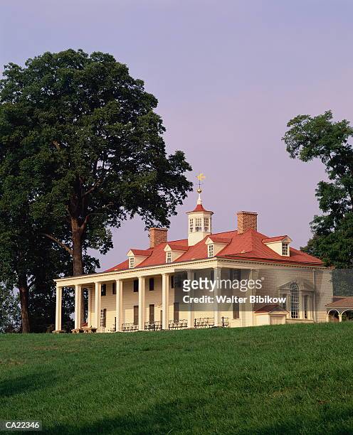 usa, virginia, mount vernon, exterior - thomas lee virginia colonist stock pictures, royalty-free photos & images
